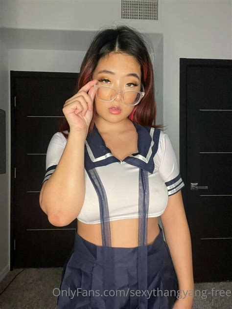 sexythangyang of leak|Kimberly Yang aka sexythangyang OnlyFans leaked video。